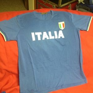 Italy soccer tshirt